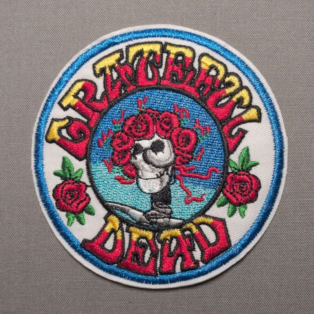 Grateful Dead Classic Rock Iron On Patch